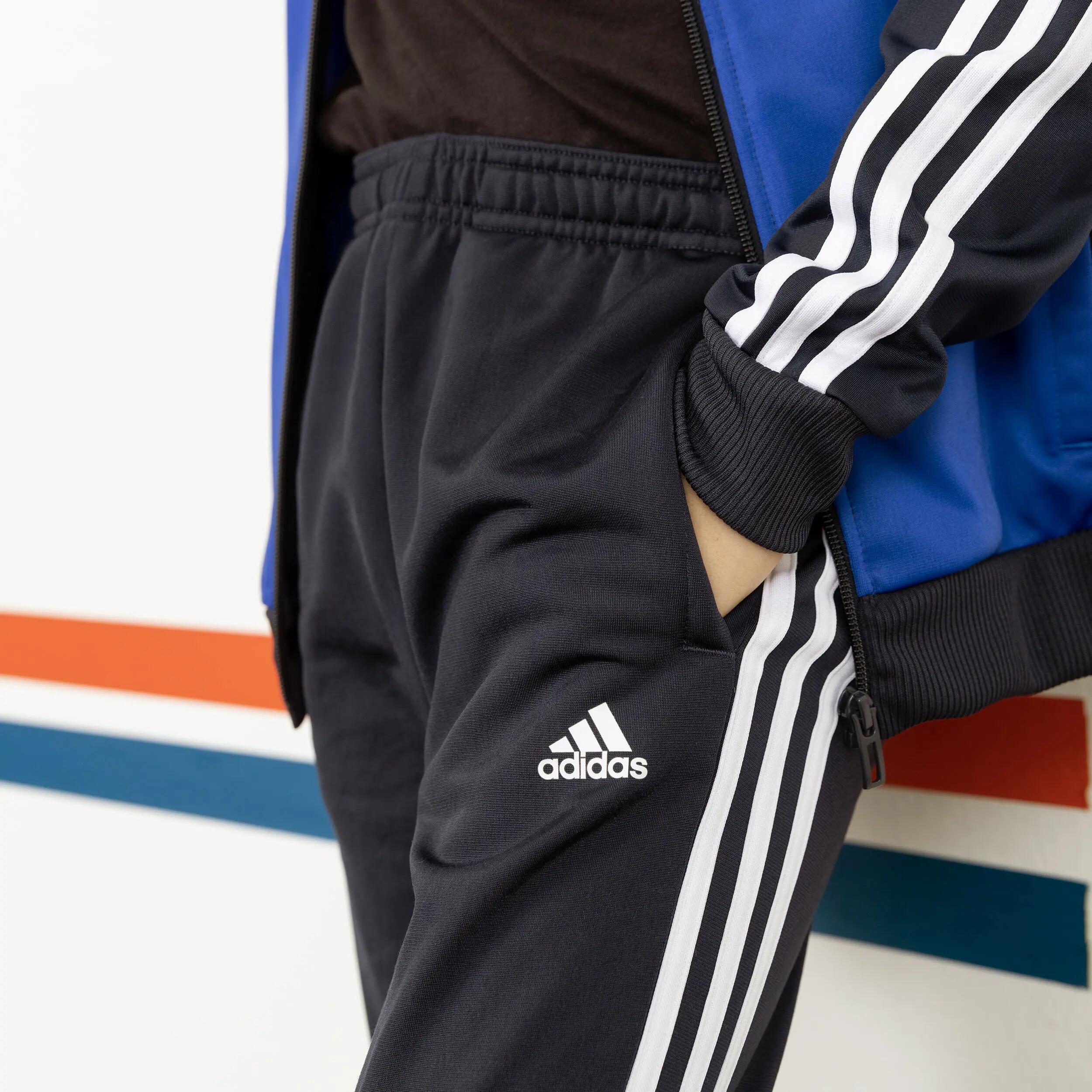 Kids' Sports Tracksuit - Blue Colourblock 14/16