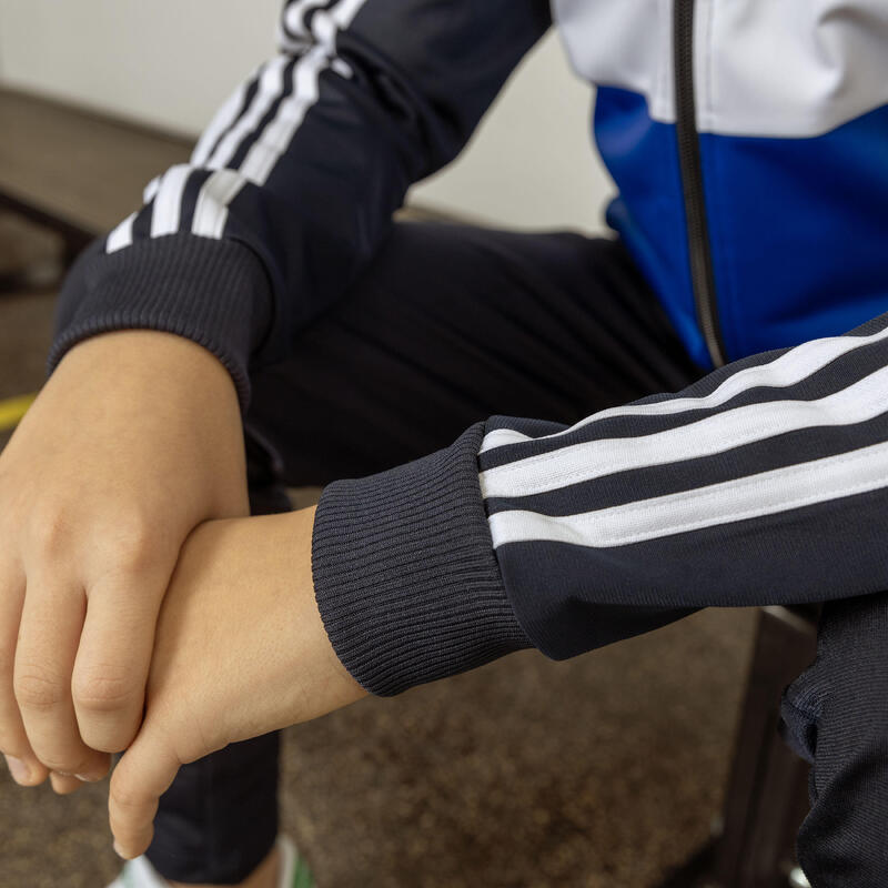 Survêtement colorblock de sport adidas enfant bleu