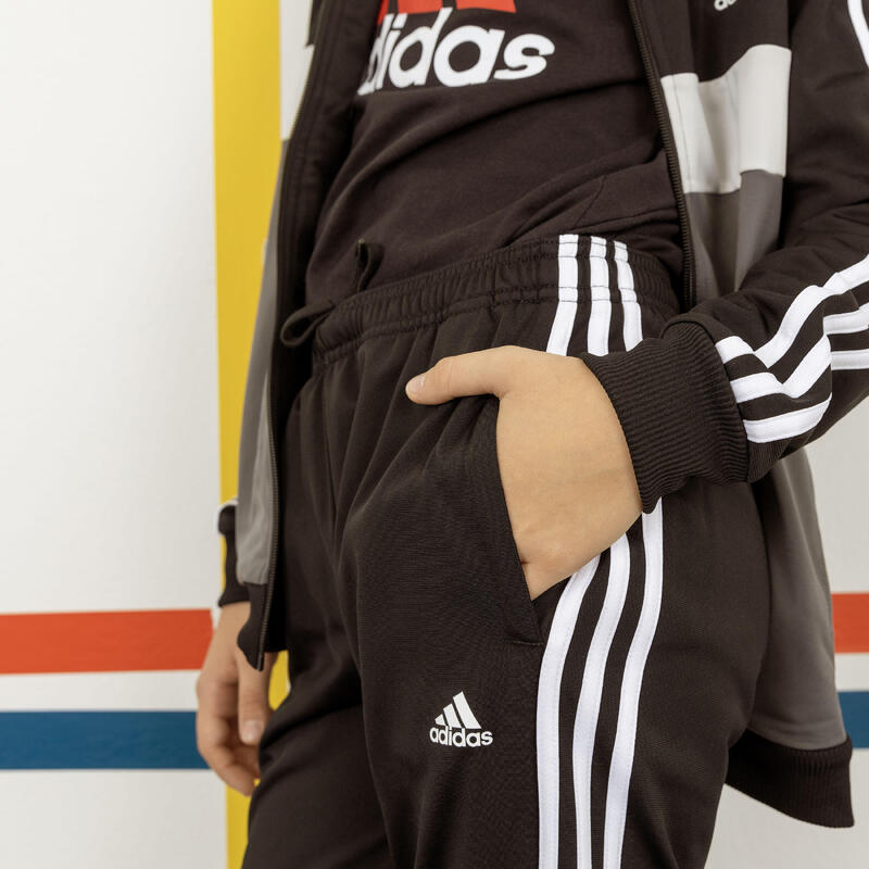 Chándal transpirable adidas Niños Negro Colorblock