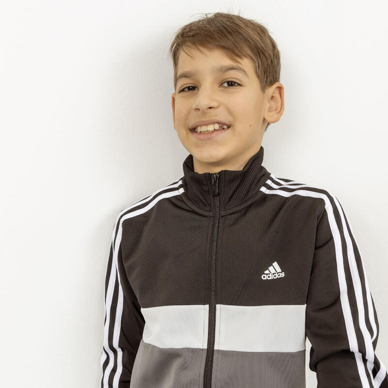 Survêtement colorblock de sport adidas enfant noir