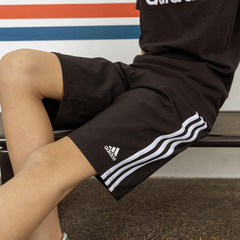 ADIDAS Shorts Kinder ‒ 3 Streifen schwarz 