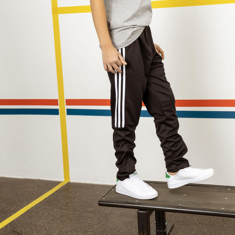 Pantaloni tuta bambino ginnastica Adidas neri