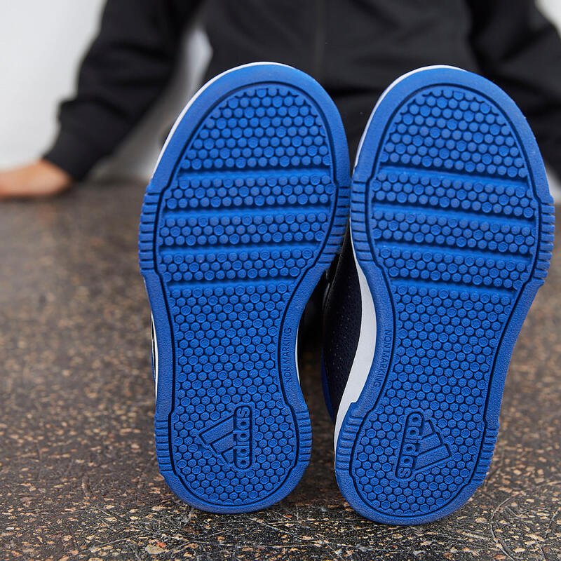 Sneakers ADIDAS bambino TENSAUR con strap nero-blu dal 28 al 38