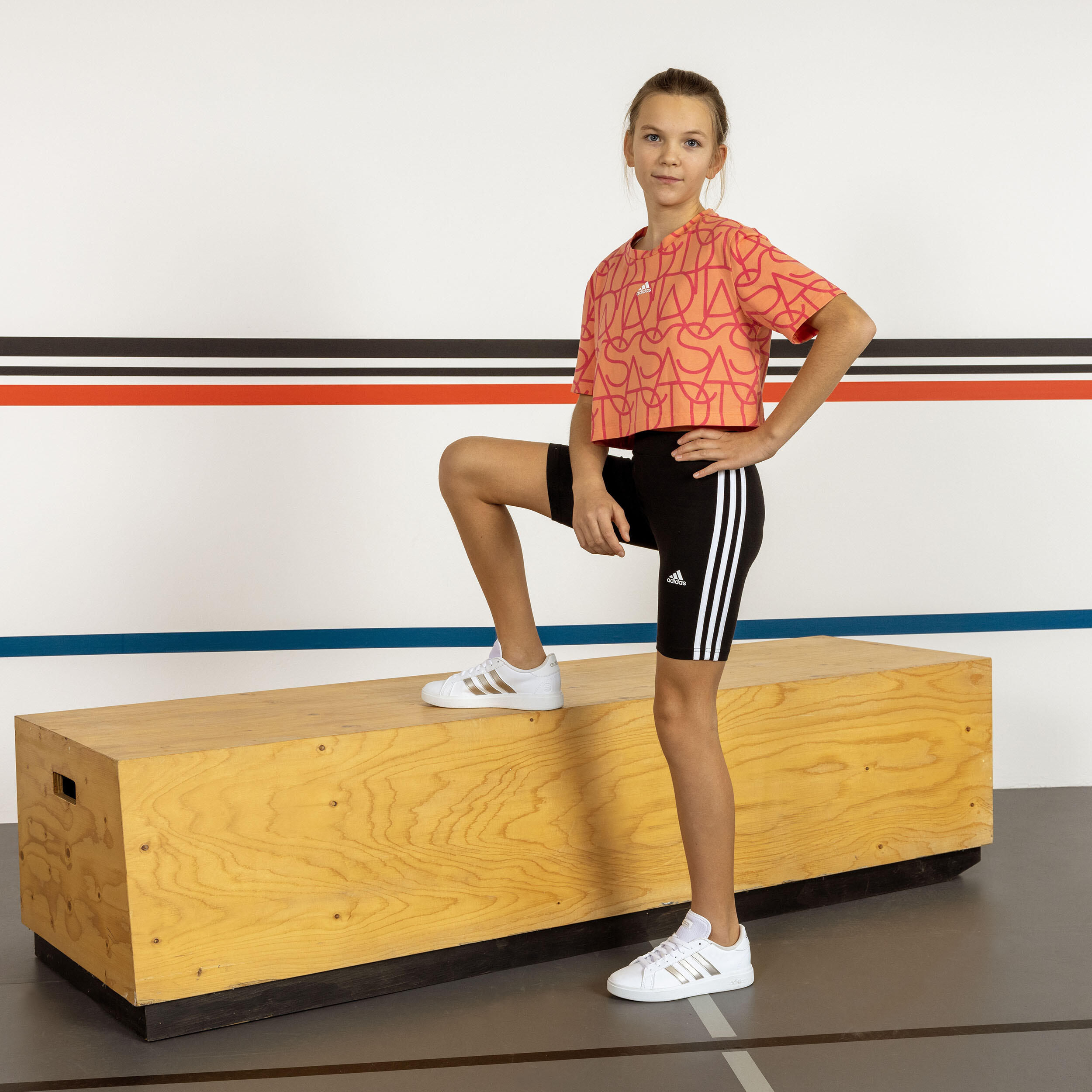 ADIDAS Scarpe da ginnastica stringate per bambini - GRAND COURT