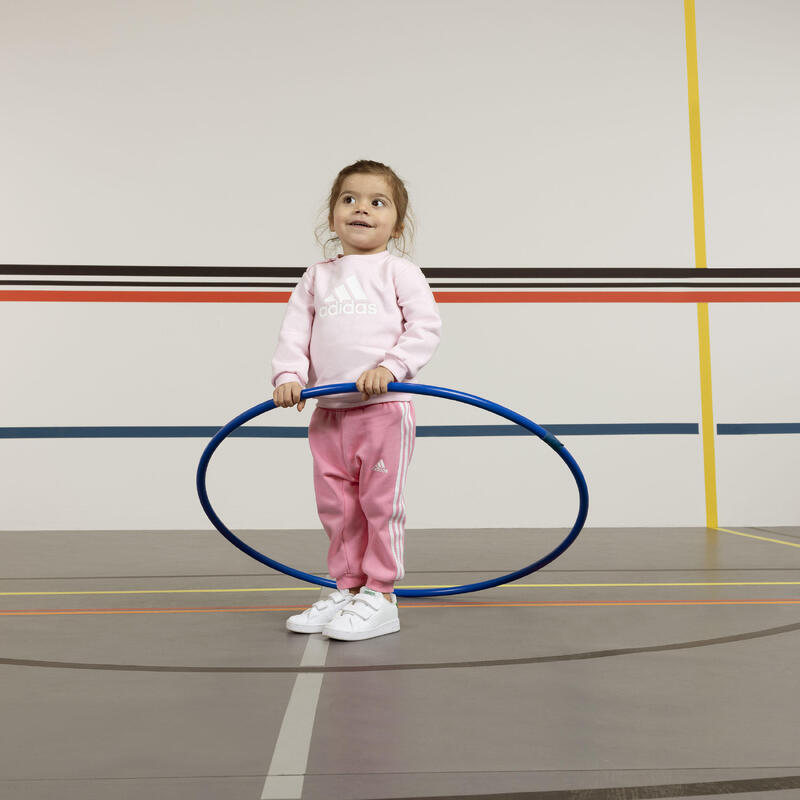 adidas anzug baby rosa