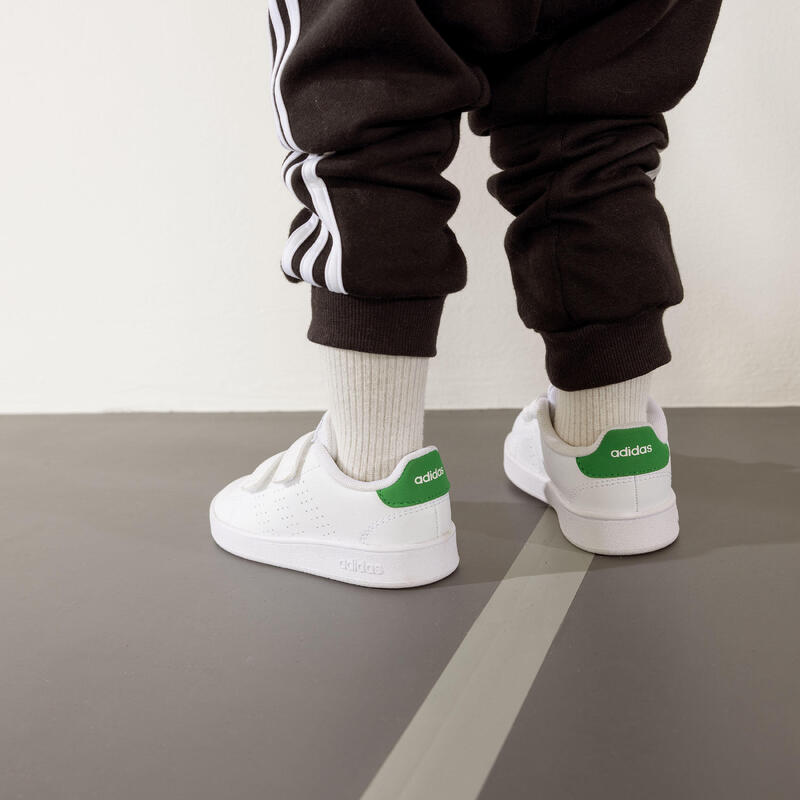 Calçado de Ginástica Bebé Advantage Branco/Verde