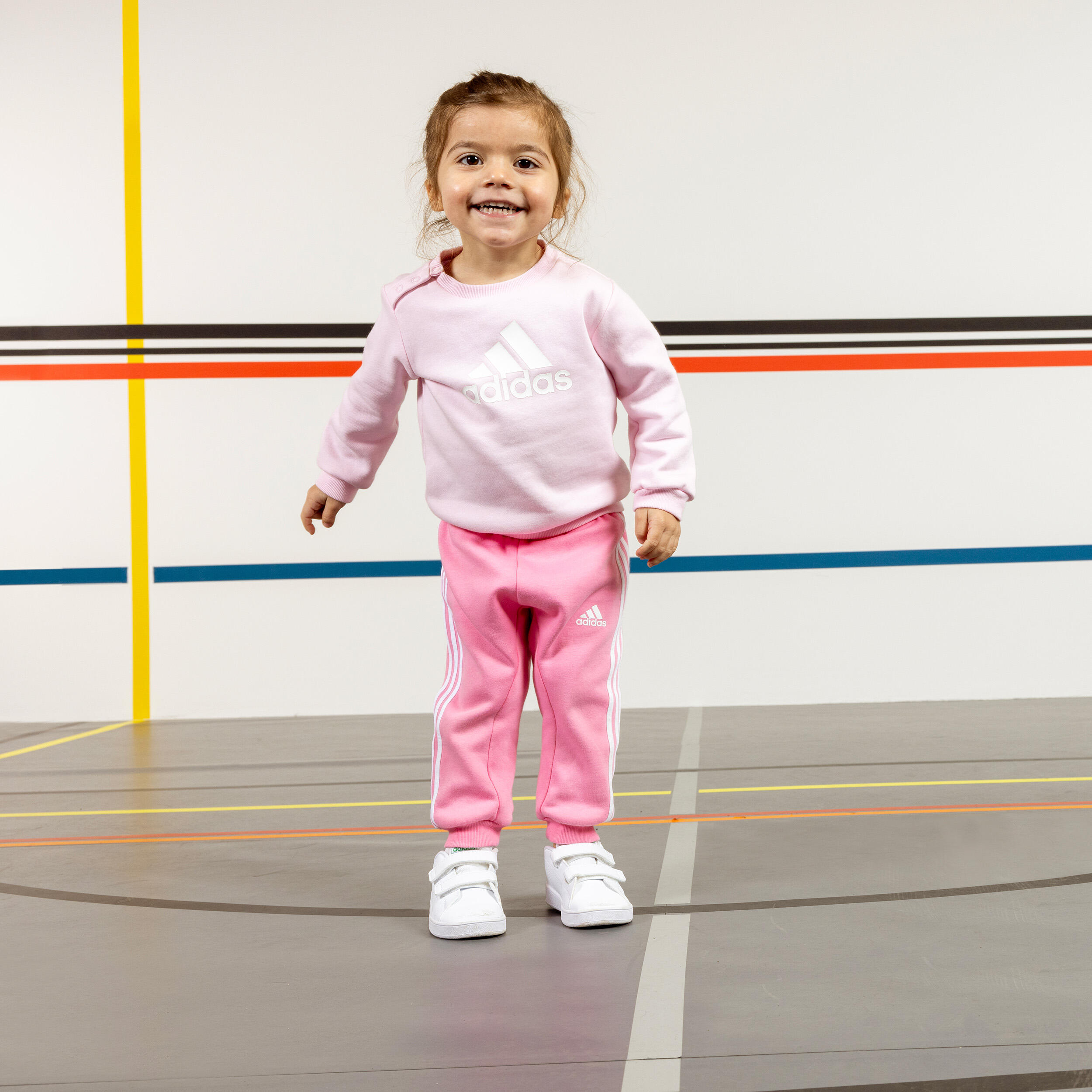 Adidas Trainingsanzug Baby rosa ADIDAS Decathlon.ch