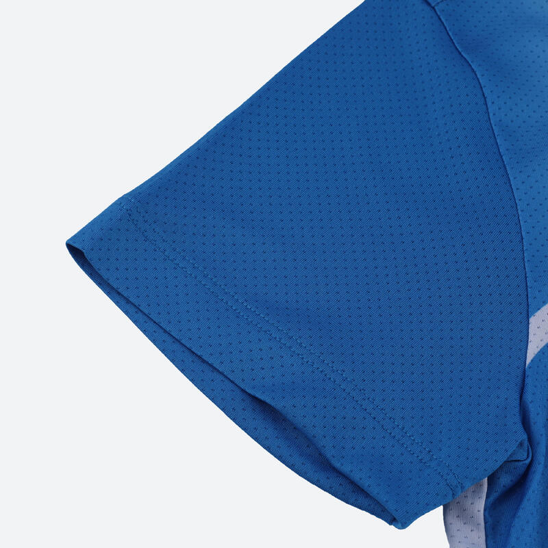 兒童款桌球 Polo 衫 TTP590－淡藍色