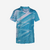 T-shirt de tennis de table TTP 560 Enfant bleu blanc