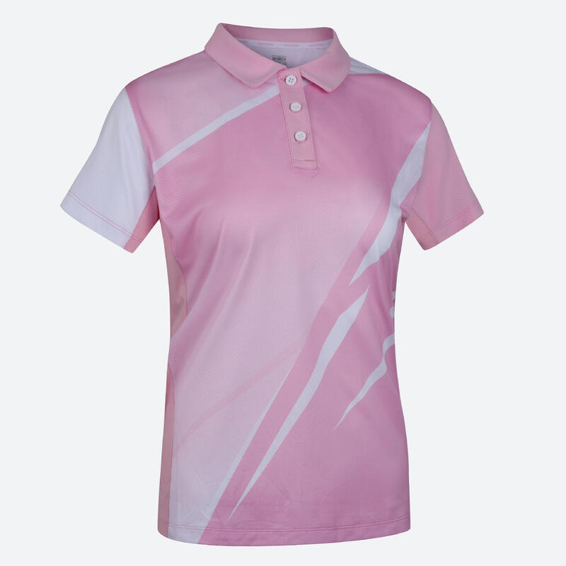 Women's Table Tennis Polo Shirt TTP590 - Pink