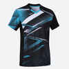 Herren Tischtennis T-Shirt TTP560 schwarz/blau