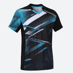 T-shirt de tennis de table TTP560 Homme noir bleu