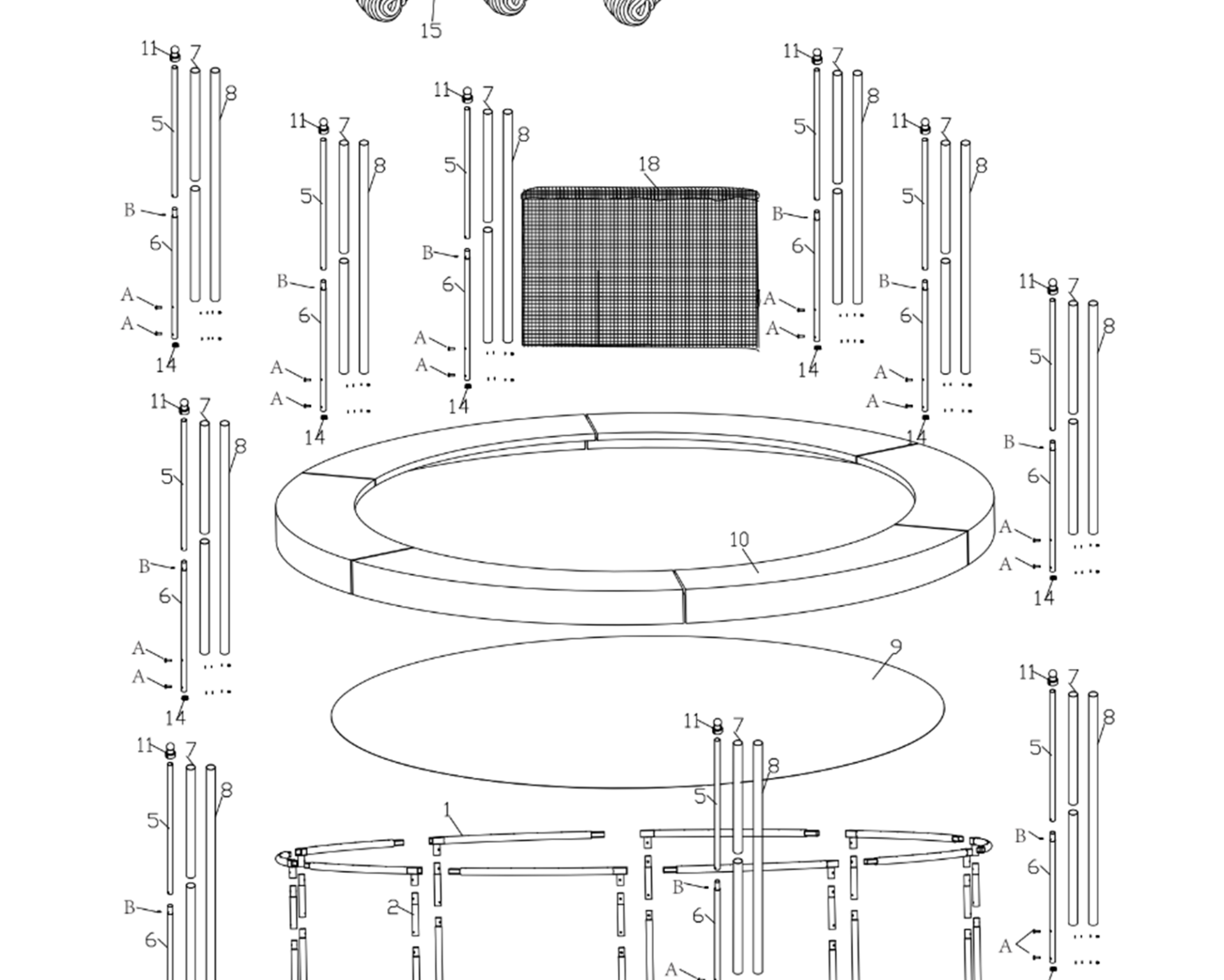 Plan éclaté &amp; notice