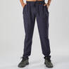 Men Gym Trackpant Convertible, Jog Fit, Quick Dry, Zip Pockets, 500 - Blue