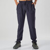 Men Gym Trackpant Joggers with Zip Pocket - Blue