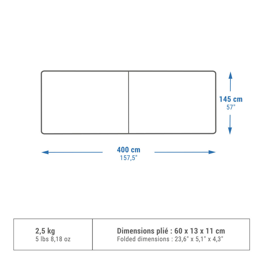 CAMPING WINDBREAK - 4 x 1.45 METRES - 6 PERSON