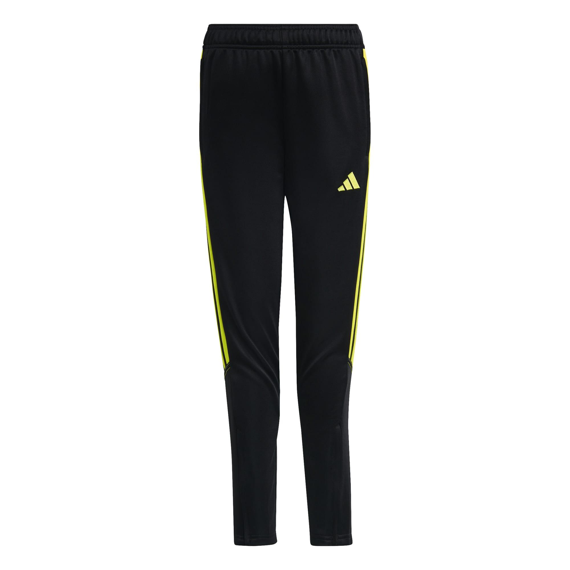 ADIDAS Kids' Bottoms Tiro 23 Club - Black/Yellow