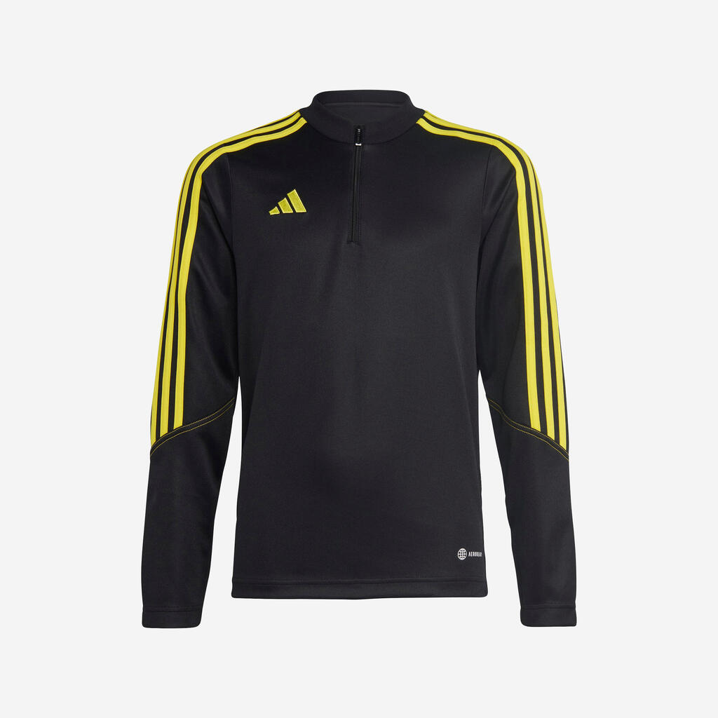 Kids' Training Top Tiro 23 Club - Black/Yellow