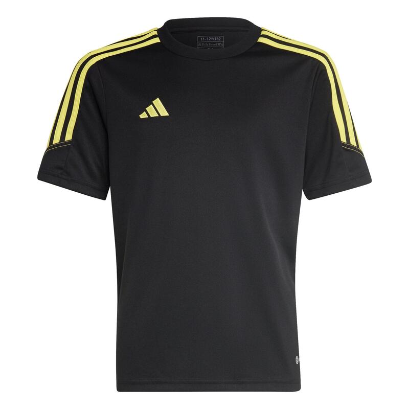 Adidas Tiro 23 Club voetbalshirt kind zwart/geel