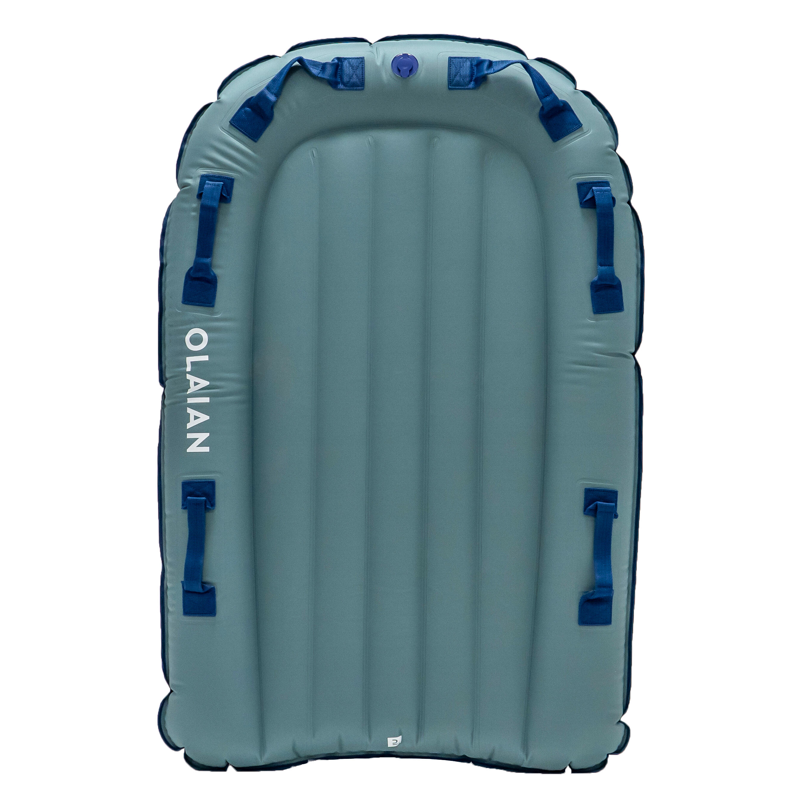BODYBOARD TANDEM GONFLABLE ENFANT ADULTE bleu Gris 2/8
