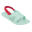 Papuci înot Piscină SLAP 100 BASIC Verde mentă-Roz Copii
