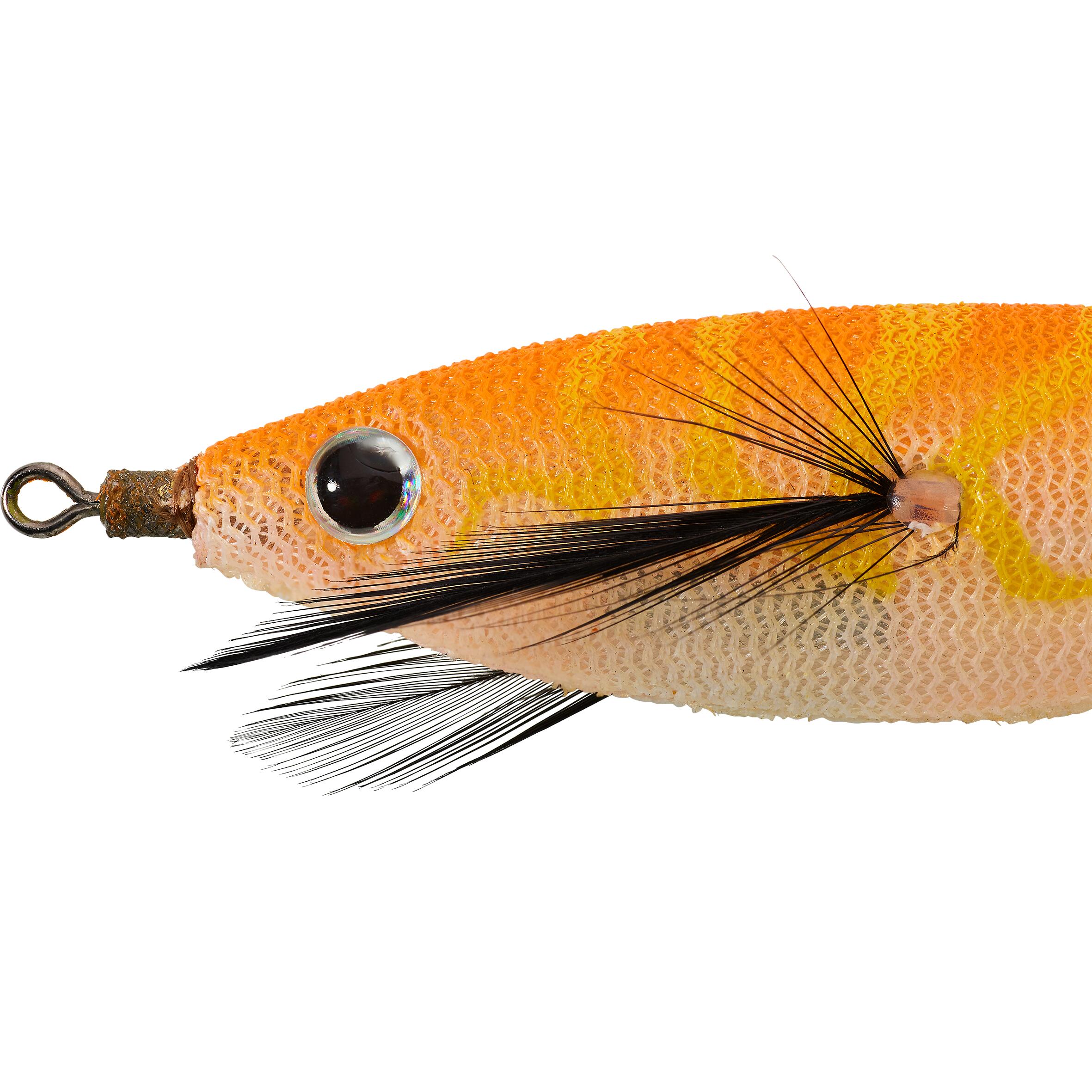 Squid and cuttlefish fishing floating jig EBI F 2.5/90 Orange 2/3