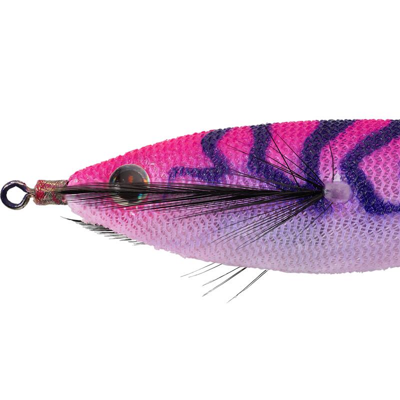 Tintenfischköder schwimmend EBI F 2.5/90 für Sepien/Kalmare rosa 