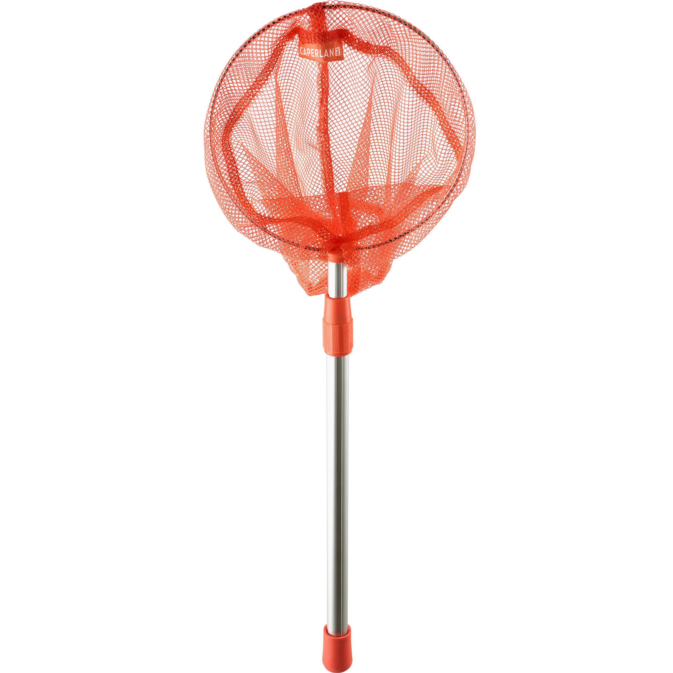 Kit scoperta pesca secchio e guadino color salmone 3/8