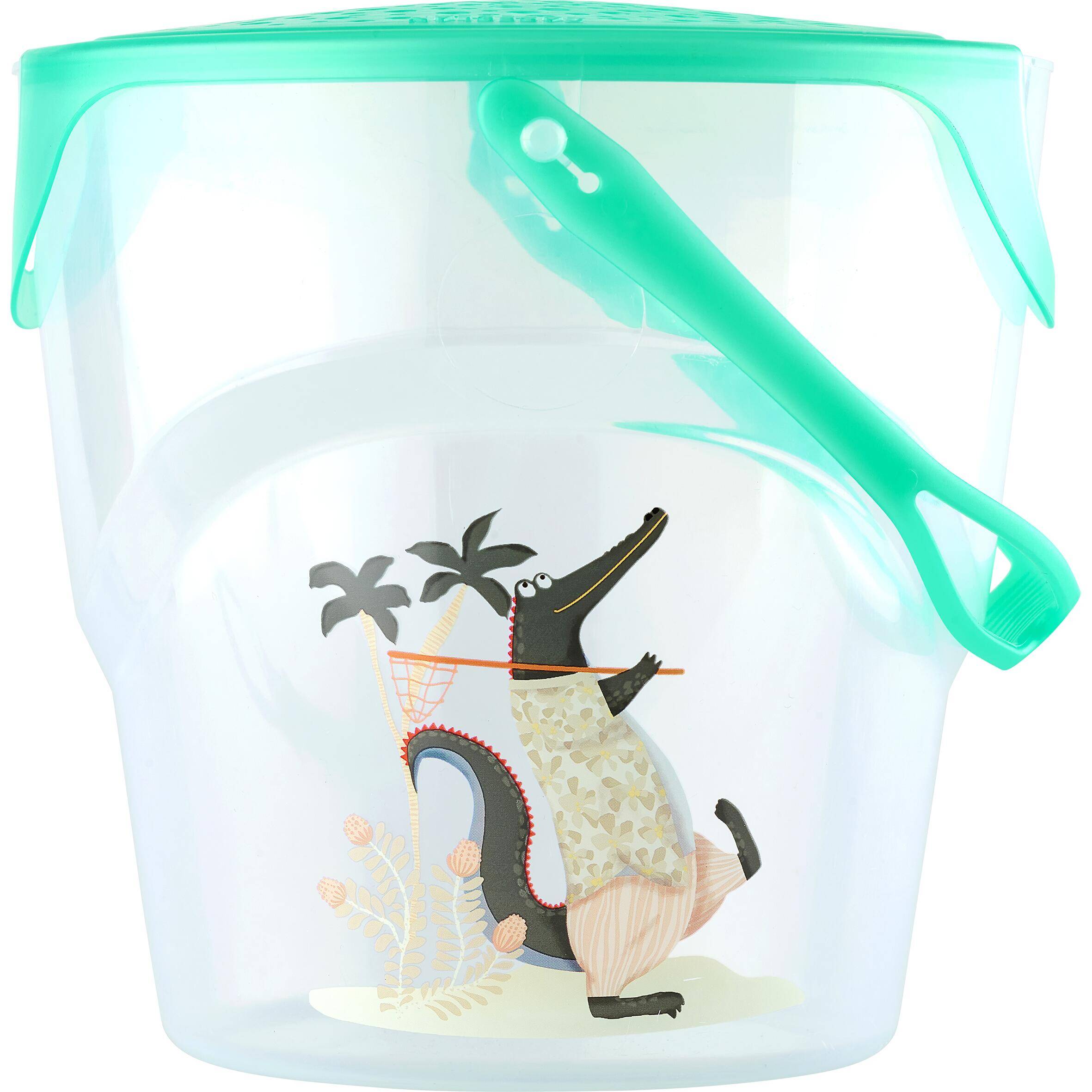 Fishing discovery kit bucket and landing net - Mint -  3