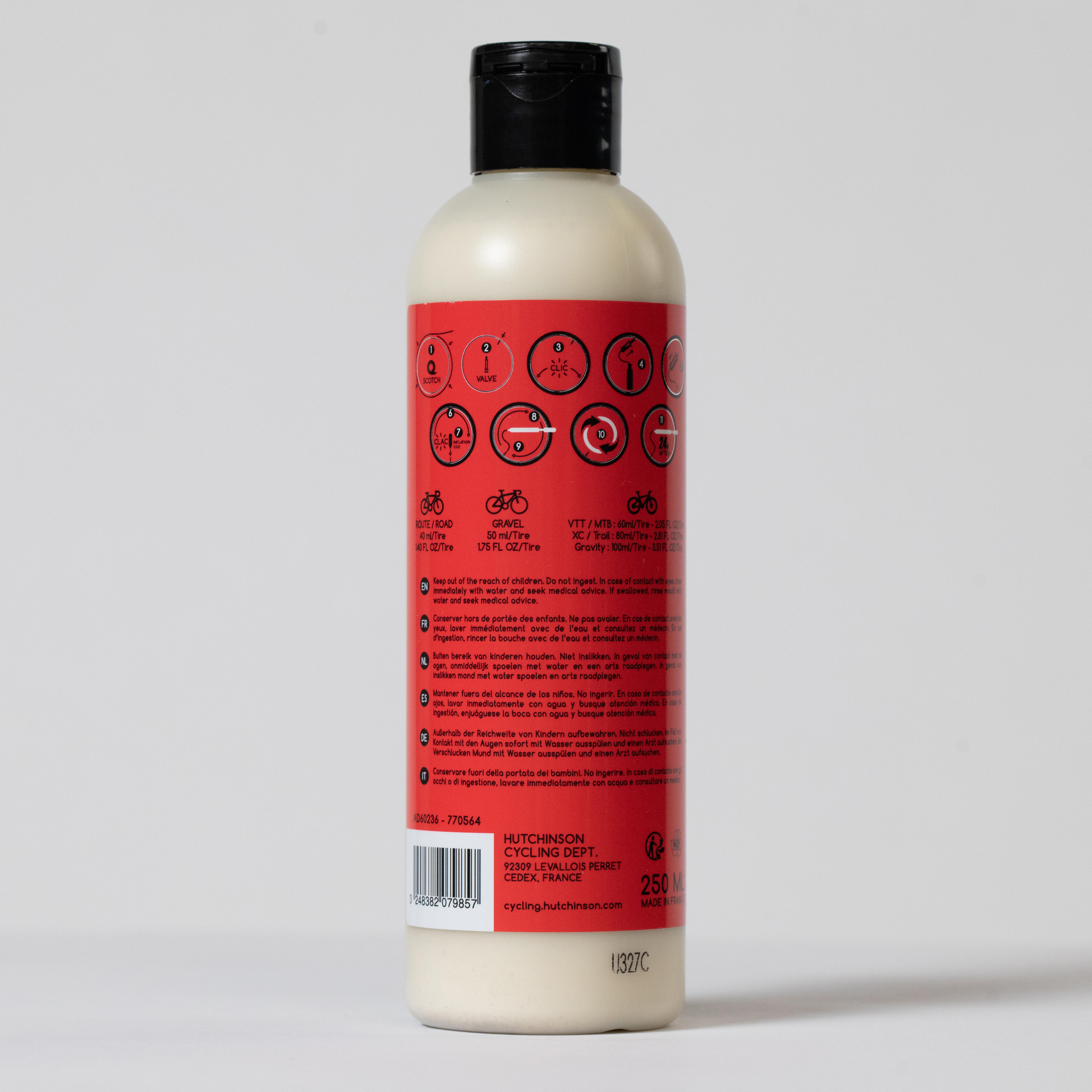 HUTCHINSON Ochranná kvapalina na bezdušové plášte 250 ml bez · záber 4