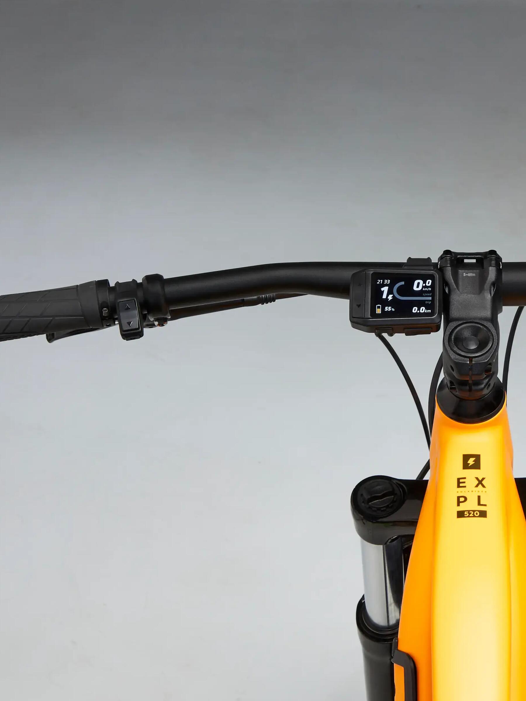 HORSKÉ ELEKTROKOLO ROCKRIDER E-ST 900 ORANŽOVÉ