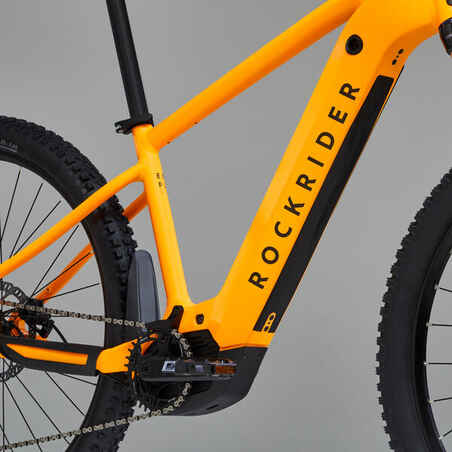 Elektrinis „hardtail“ kalnų dviratis „E-Expl 520“, 29 col., mango spalvos