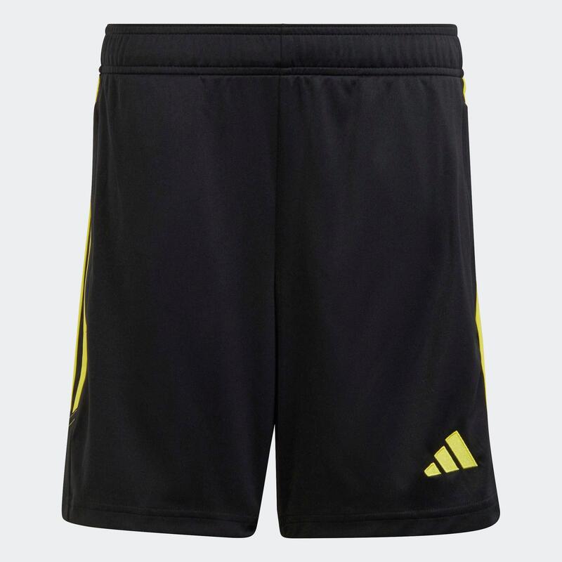 Pantalón Corto Tiro 23 Club Adulto Negro Amarillo