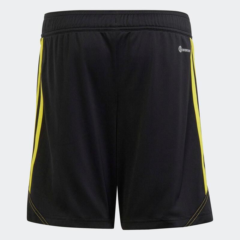 Pantalón Corto Tiro 23 Club Adulto Negro Amarillo