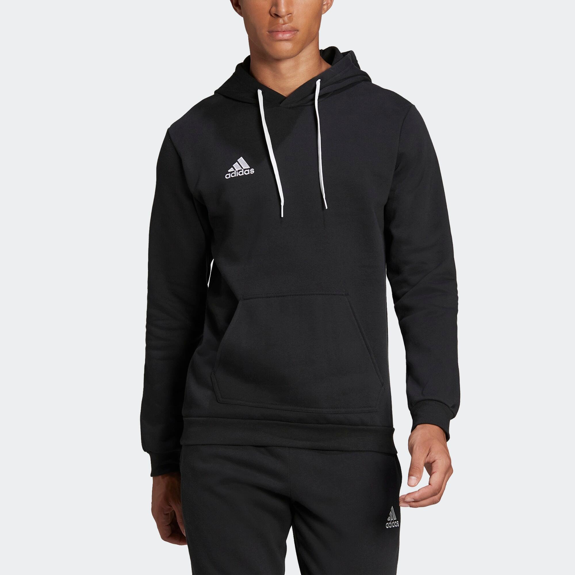 Adult Hooded Sweatshirt Entrada 22 - Black 3/7