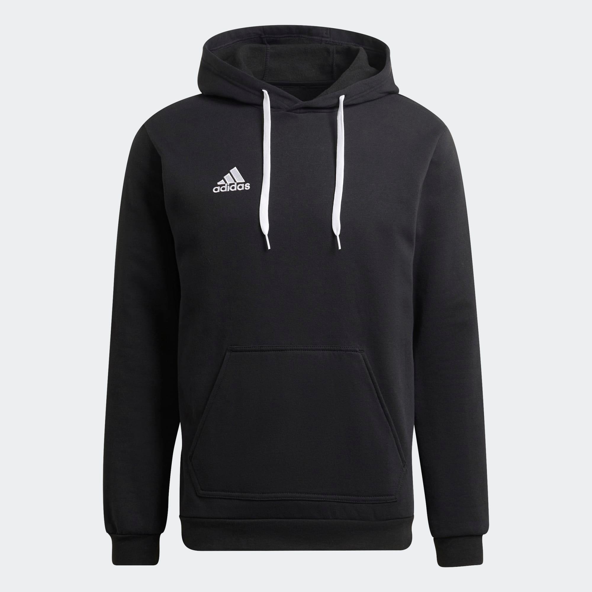 ADIDAS Adult Hooded Sweatshirt Entrada 22 - Black