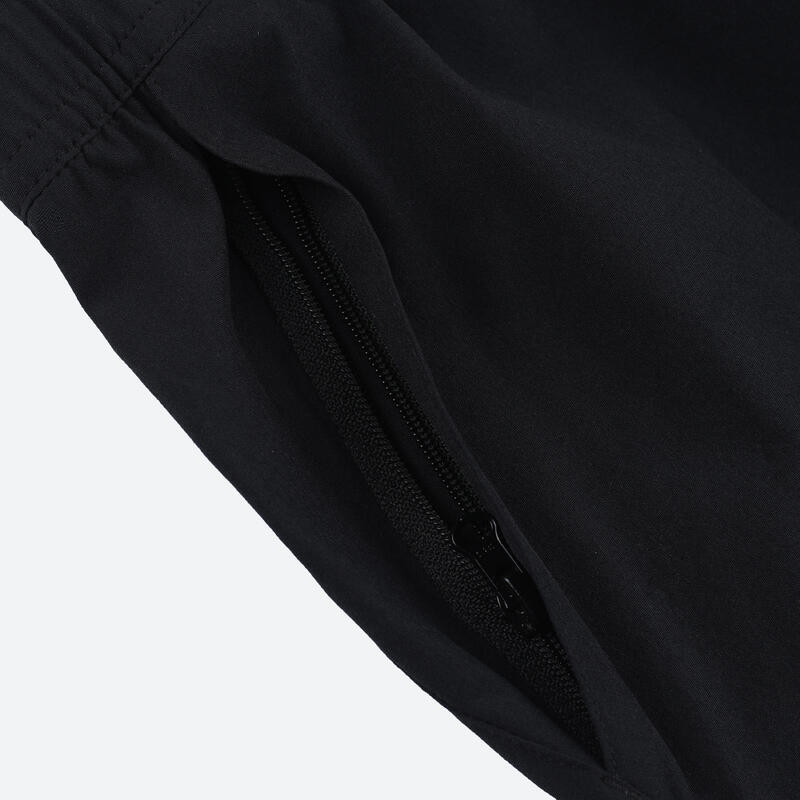 男女通用款桌球短褲TTSH500-黑色/灰色