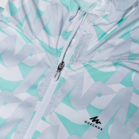 Jaket HELIUM Remaja Perempuan MH500 - Mint Motif