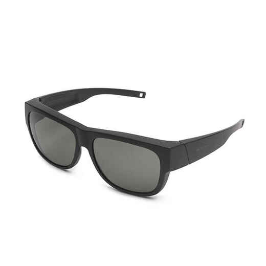 Aufstecksonnenbrille MH OTG 500 polarisierend Erwachsene Kategorie 3 schwarz
