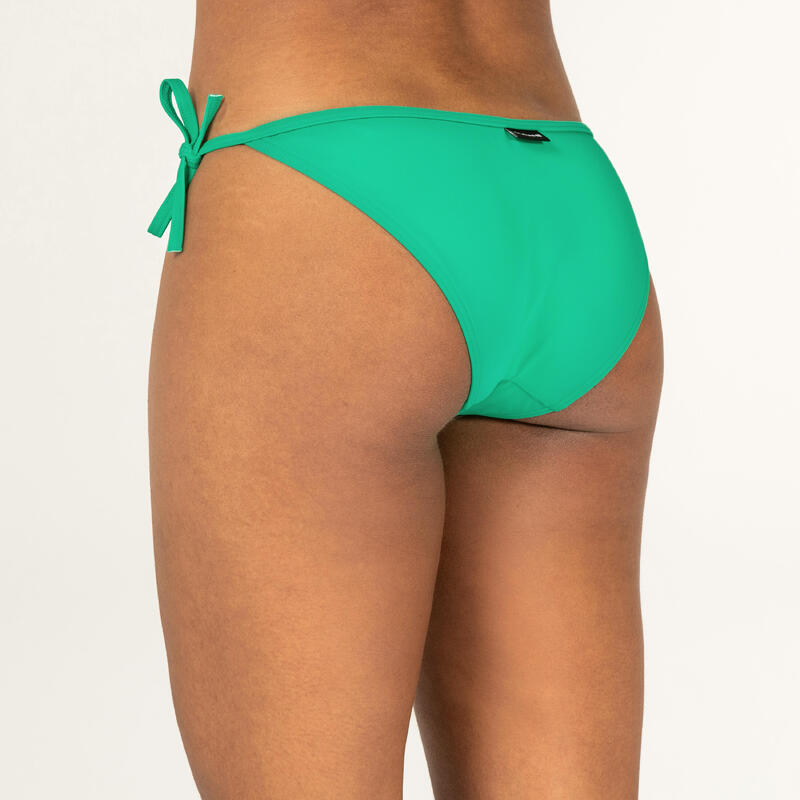 Bikinibroekje voor dames Sofy groen striksluiting