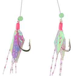 Sea fishing feather rig SW MFSF Holographic size 10