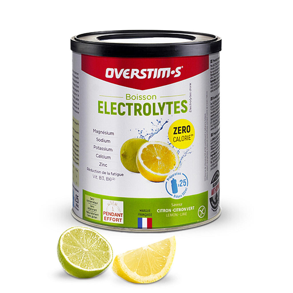 Elektrolītu dzēriens ”Overstims”, citronu/laima, 200 g