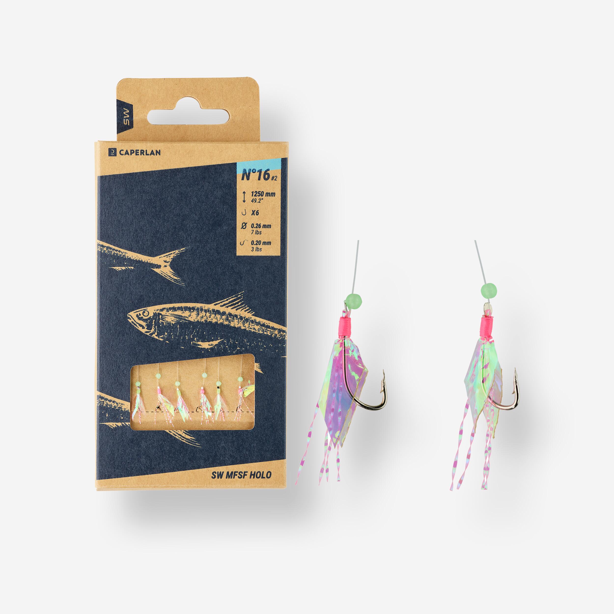 Segmentos de plumas sw mfsf holográfico t16 pesca no mar