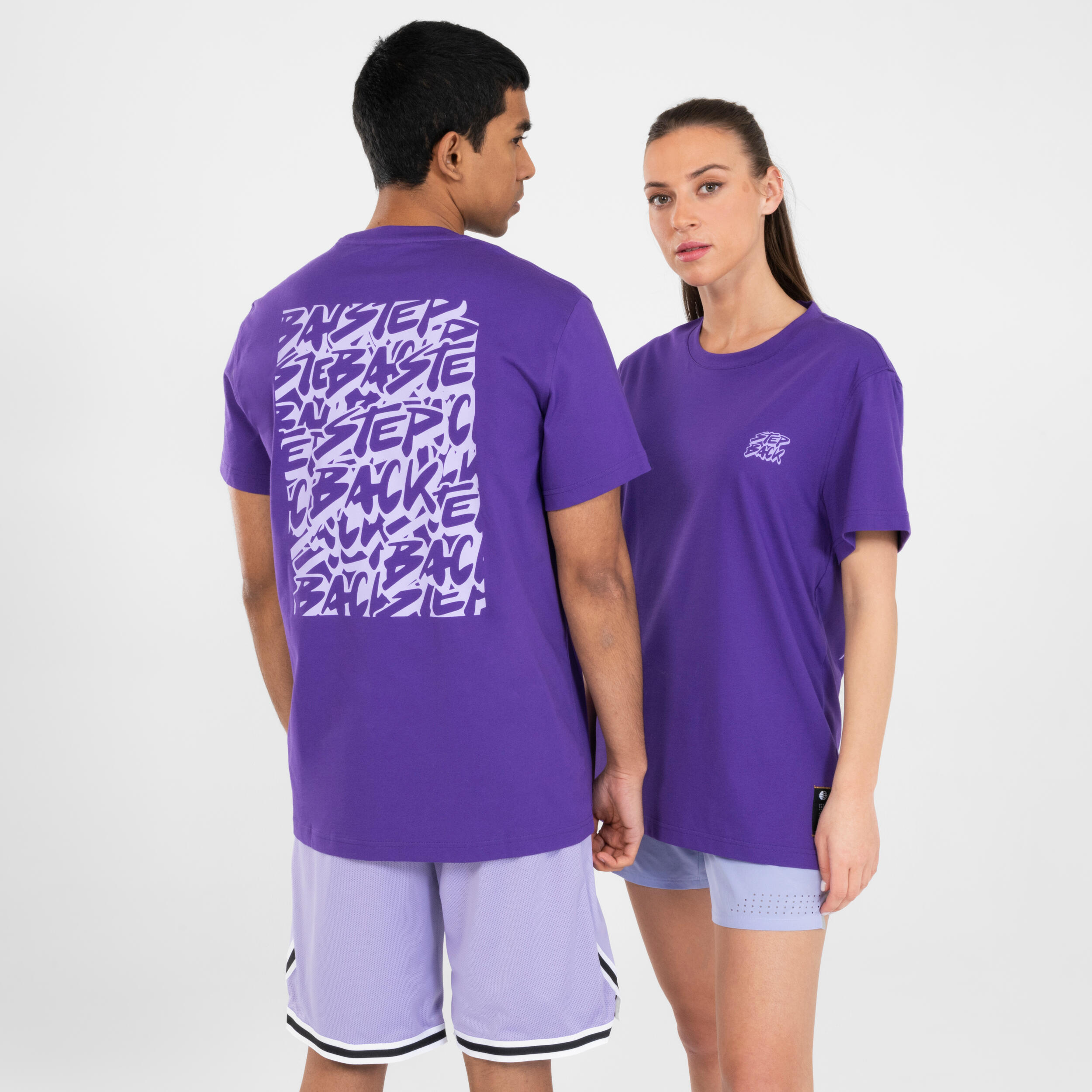 Men's/Women's Basketball T-Shirt/Jersey TS500 Signature - Purple - S By TARMAK | Decathlon