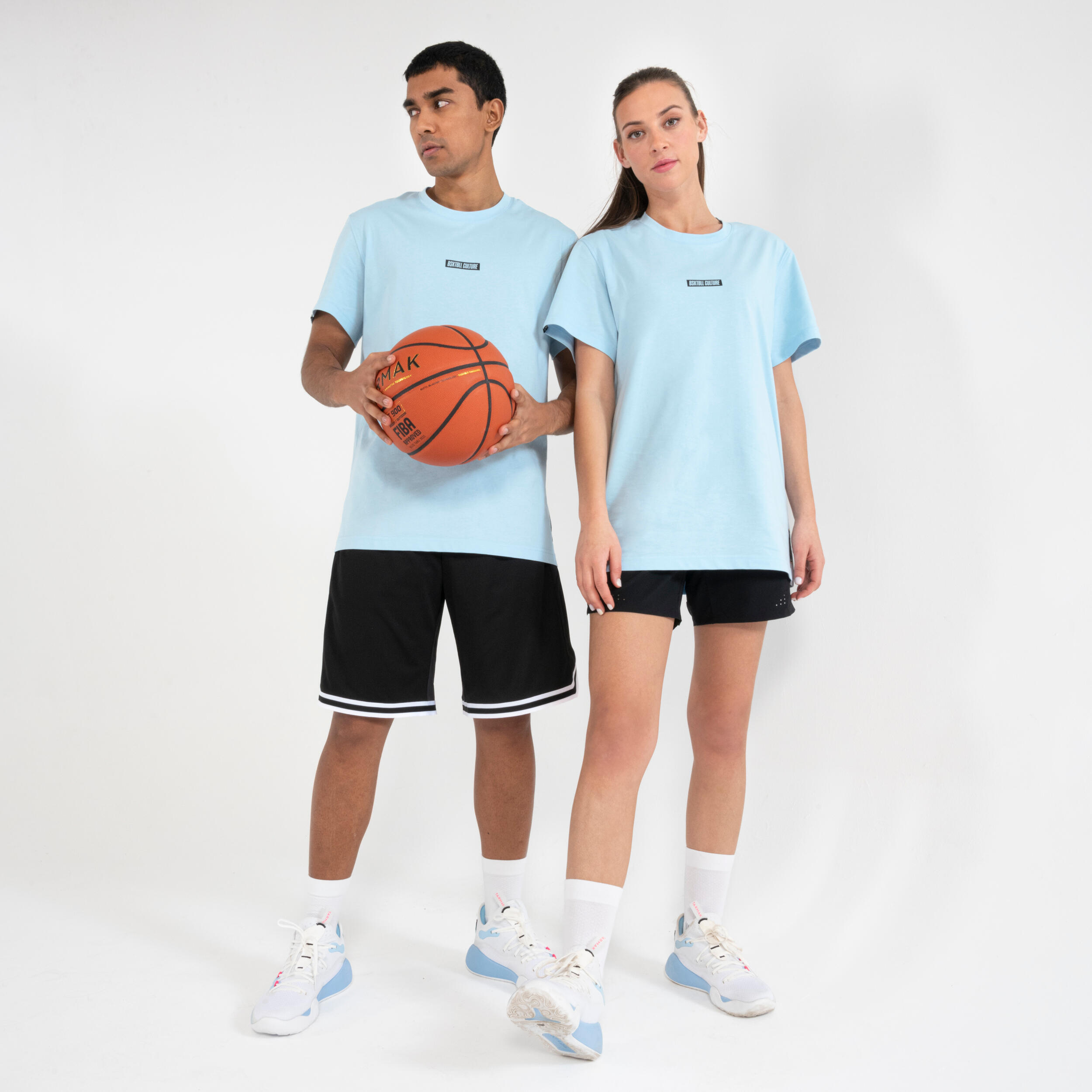 Men's/Women's Basketball T-Shirt/Jersey TS500 Signature - Blue 3/9