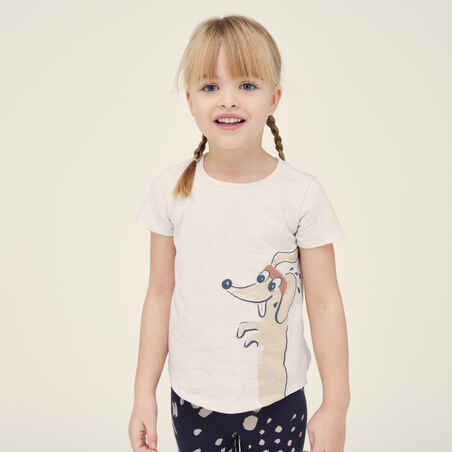 Baby Cotton T-Shirt - Ecru