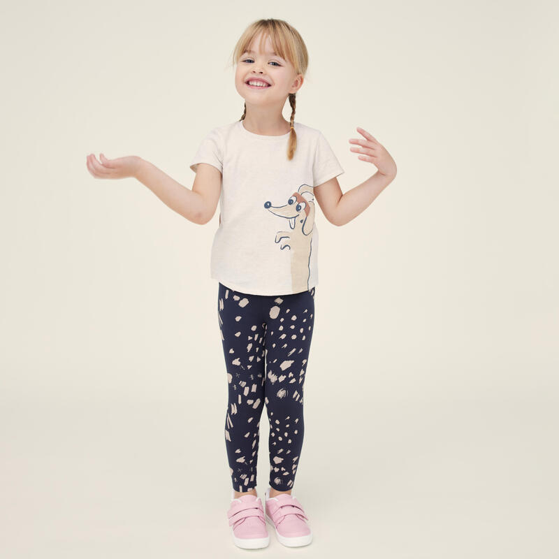 Legging coton bébé avec imprimé