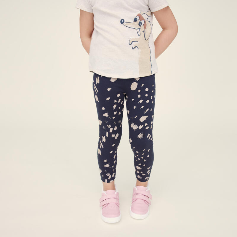 Legging coton bébé avec imprimé