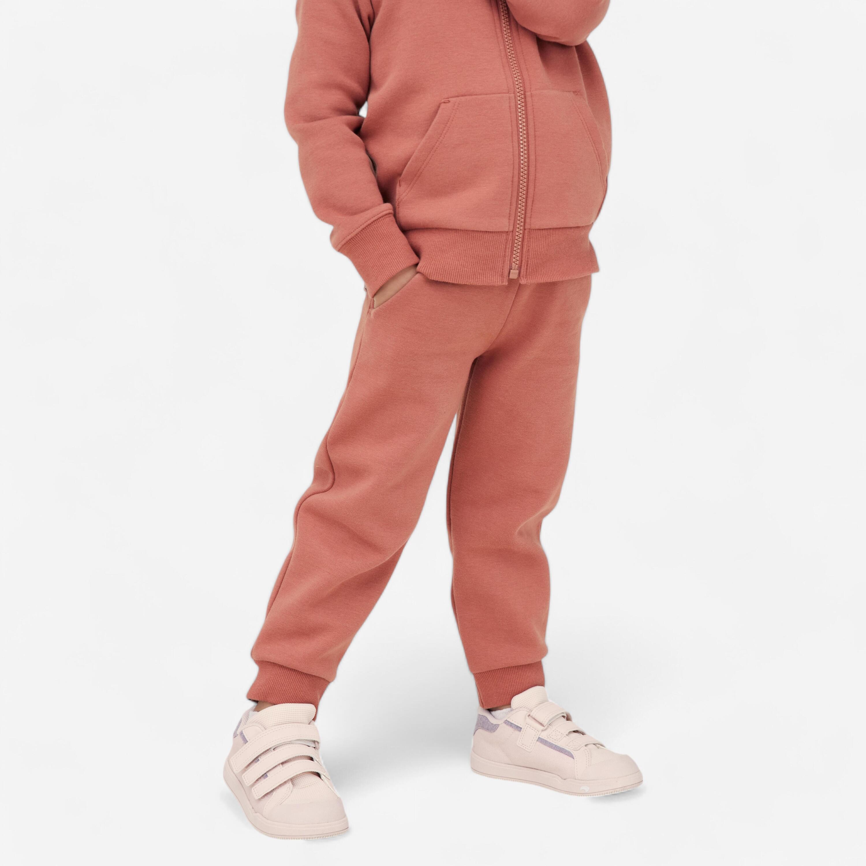 DOMYOS Baby Jogging Bottoms - Terracotta