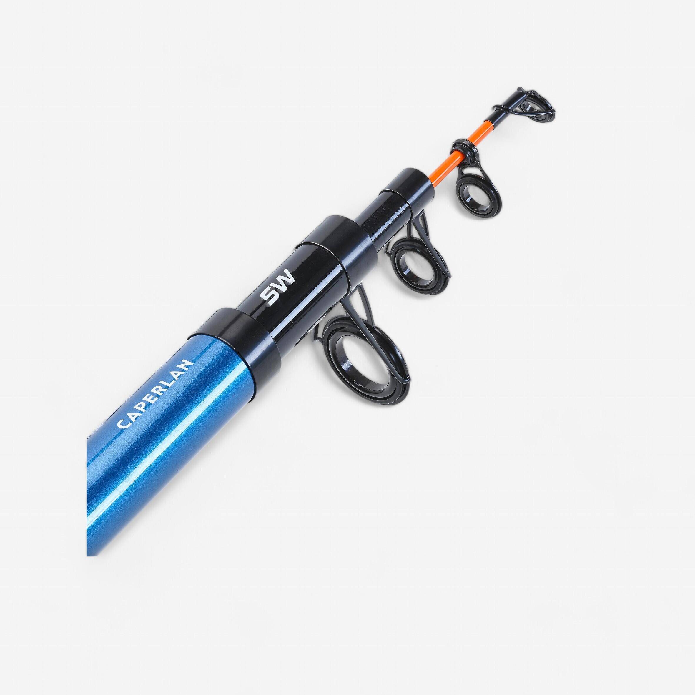 SEA FISHING LEDGERING SET rod and reel SEACOAST 100 350 TELESCOPIC -  5